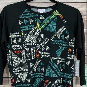 LuLaRoe Women's Randy Baseball Top